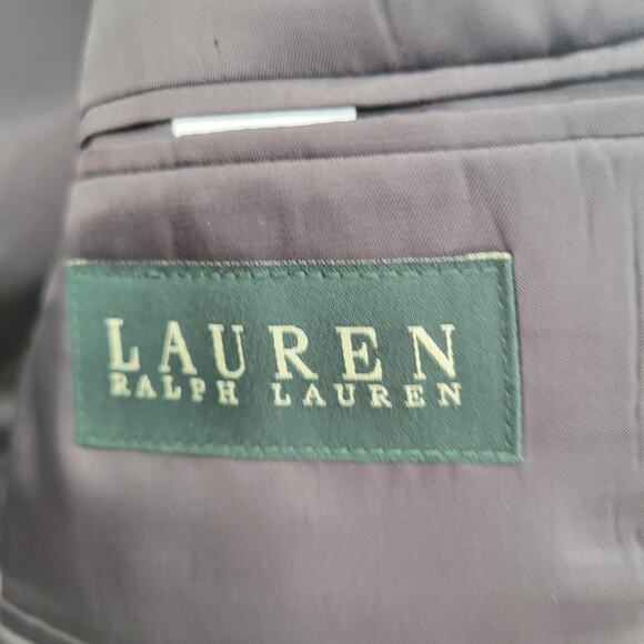 Lauren Ralph Lauren 100% wool gray blazer suit size 40L - Picture 5 of 7